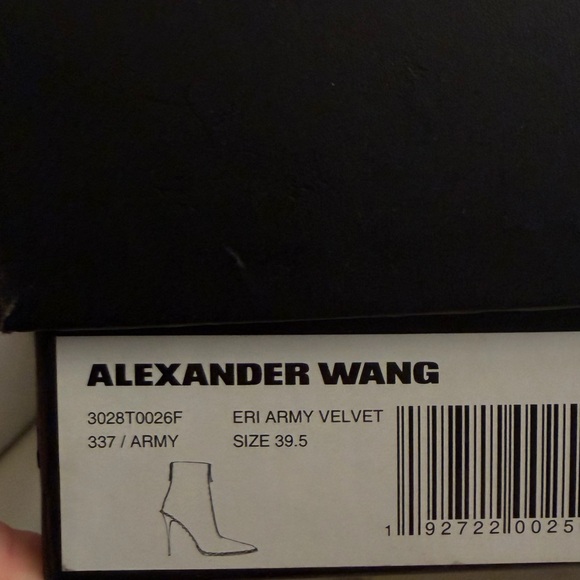 Alexander Wang Studded Suede Ankle Boots - Picture 7 of 7